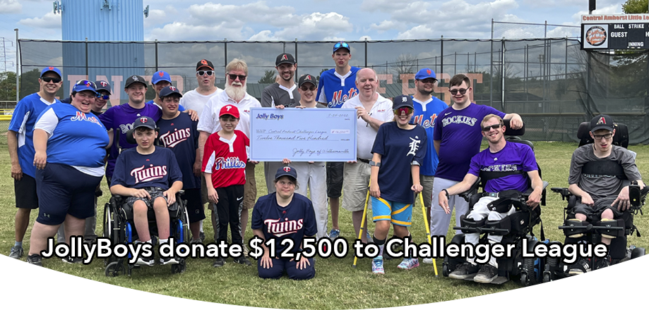 Jolly Boys donation to Challenger League
